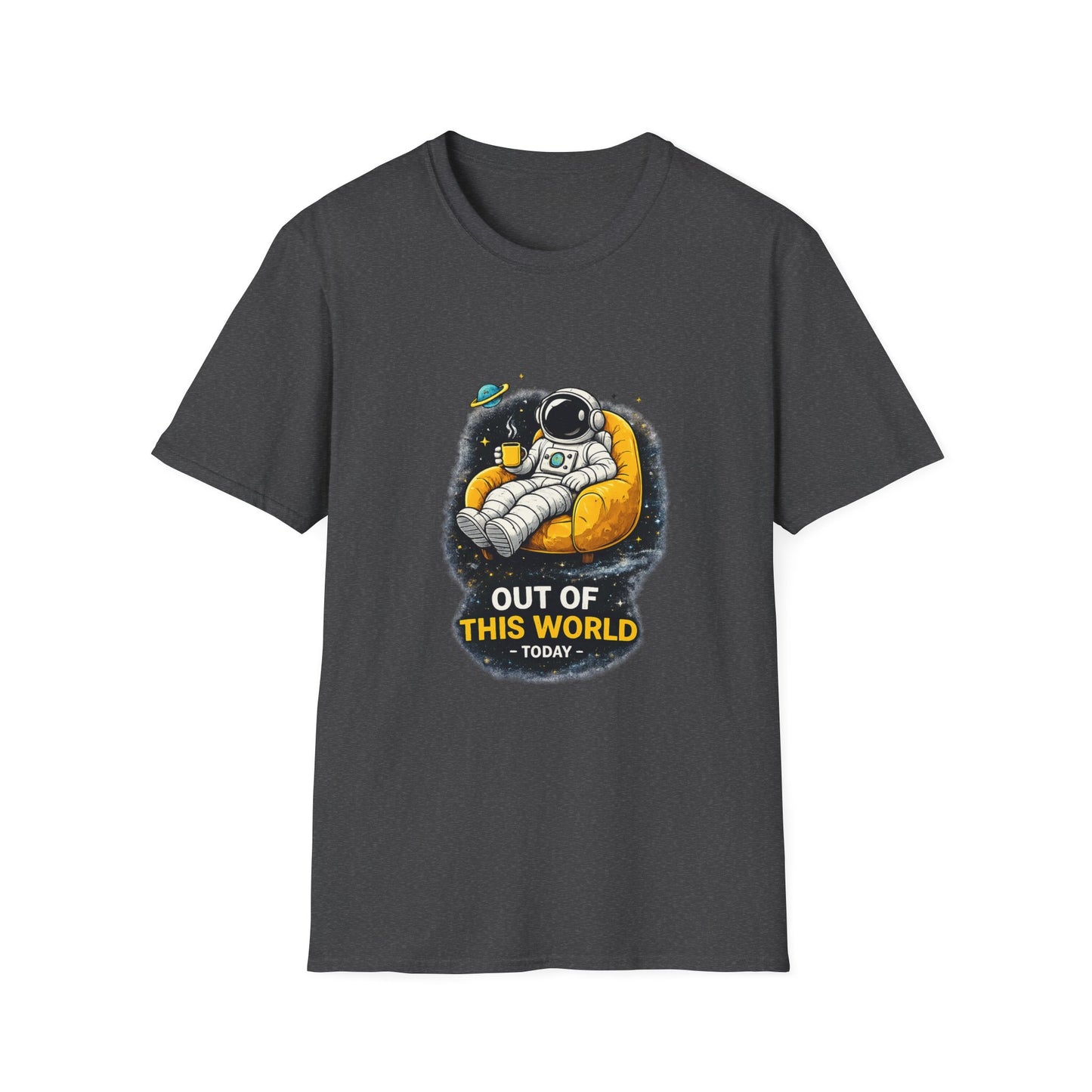 Astronaut Lounge T-Shirt — “Out of This World” Space Tee