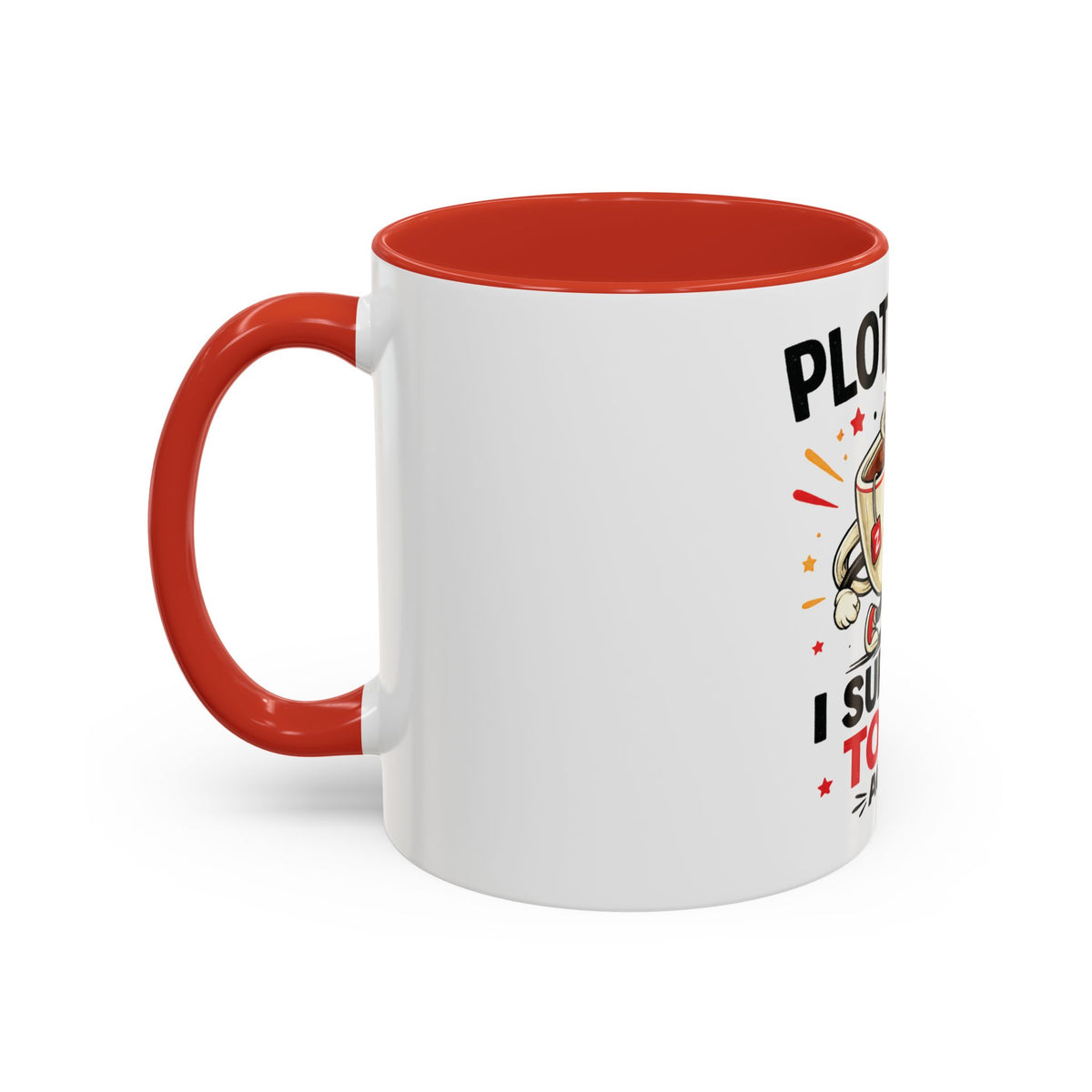 Coffee Mug — "Plot Twist: I Survived Today. Again." Novelty Ceramic Accent Cup