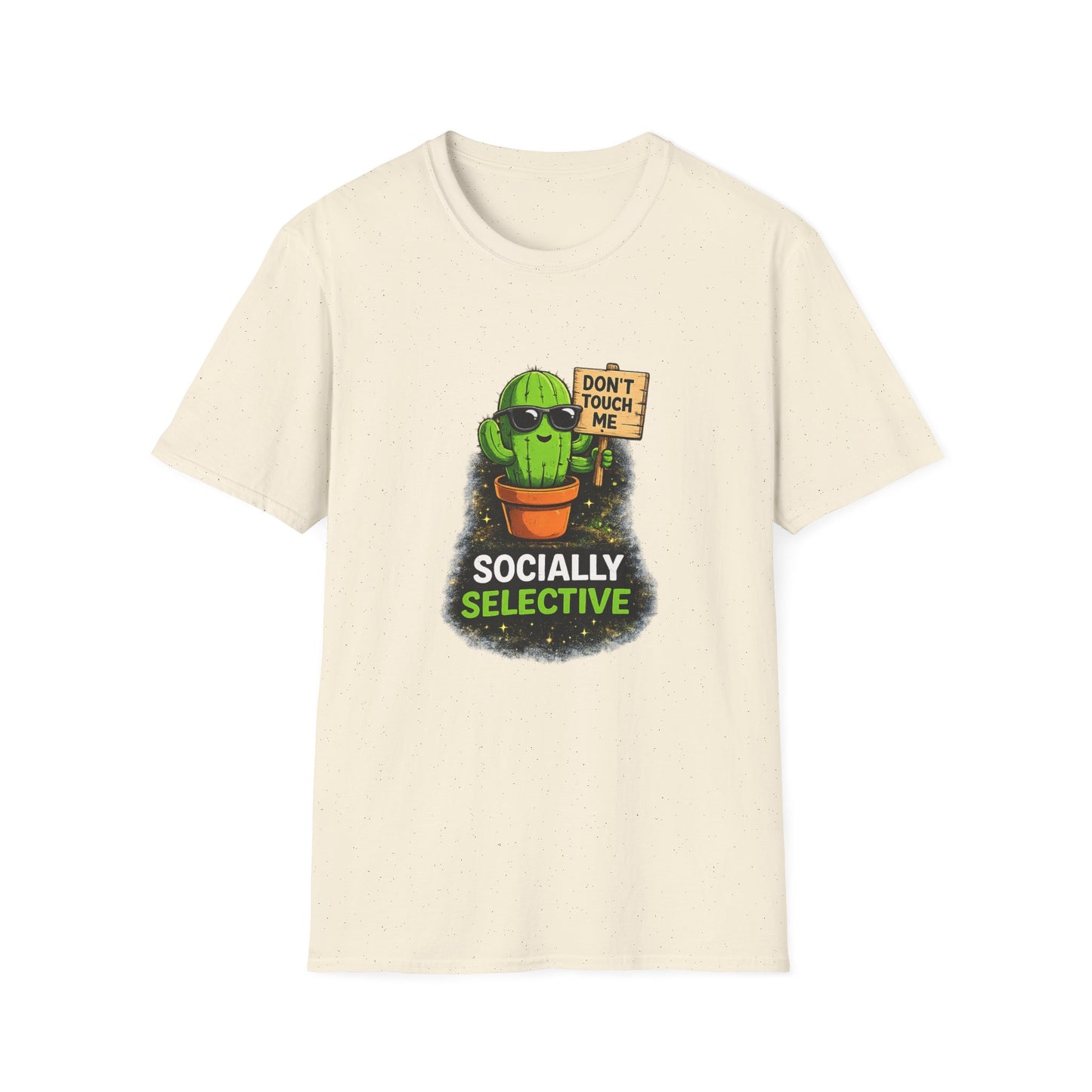 Cactus 'Don't Touch Me' T‑Shirt — Socially Selective Graphic Tee