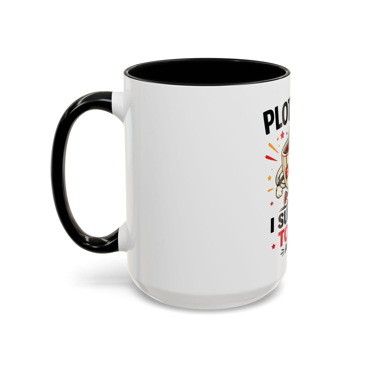 Coffee Mug — "Plot Twist: I Survived Today. Again." Novelty Ceramic Accent Cup