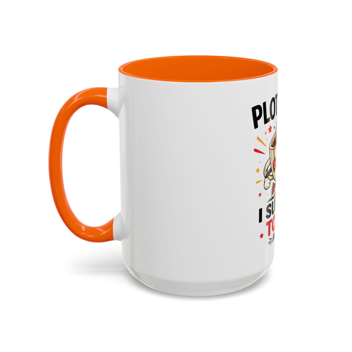 Coffee Mug — "Plot Twist: I Survived Today. Again." Novelty Ceramic Accent Cup