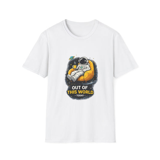Astronaut Lounge T-Shirt — “Out of This World” Space Tee
