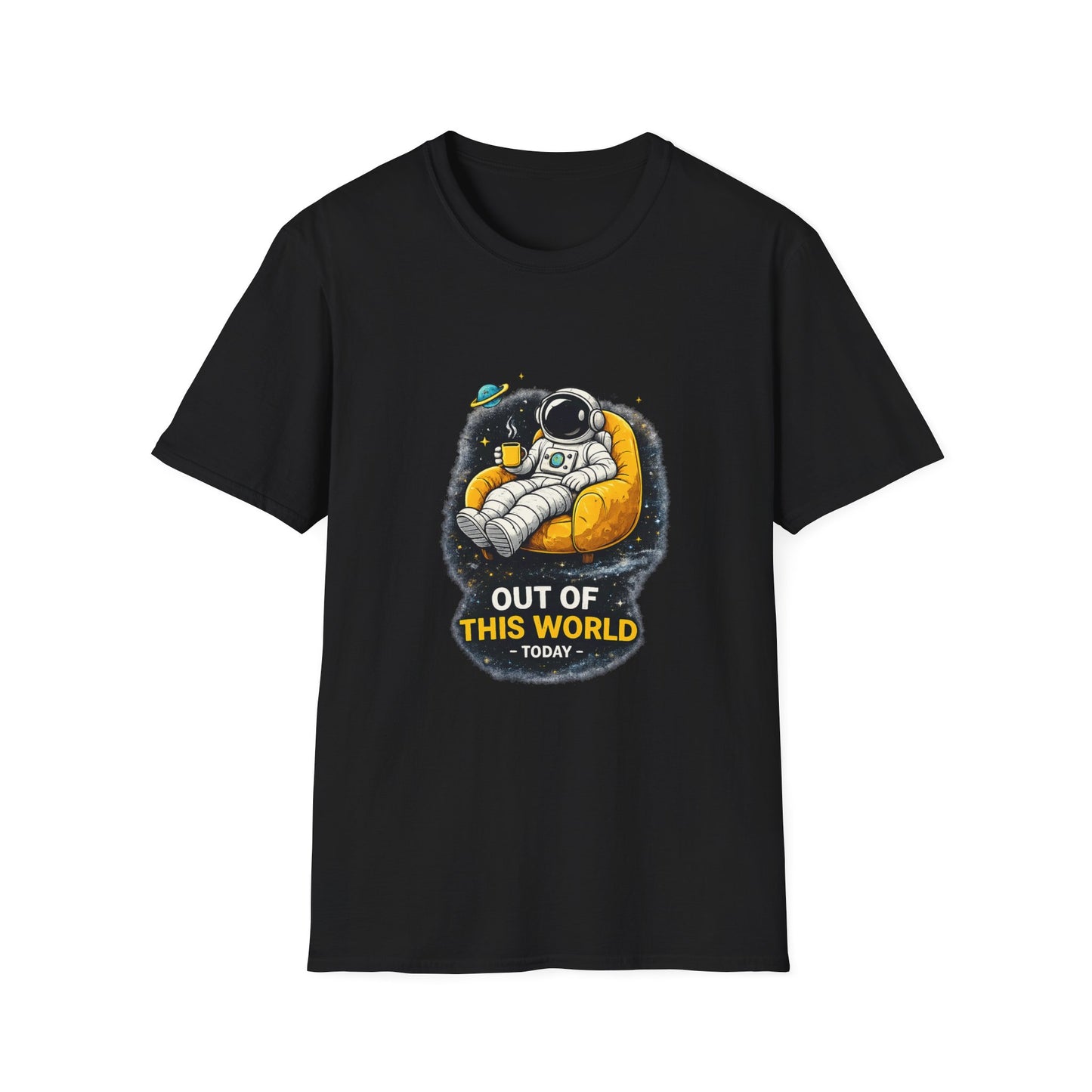 Astronaut Lounge T-Shirt — “Out of This World” Space Tee
