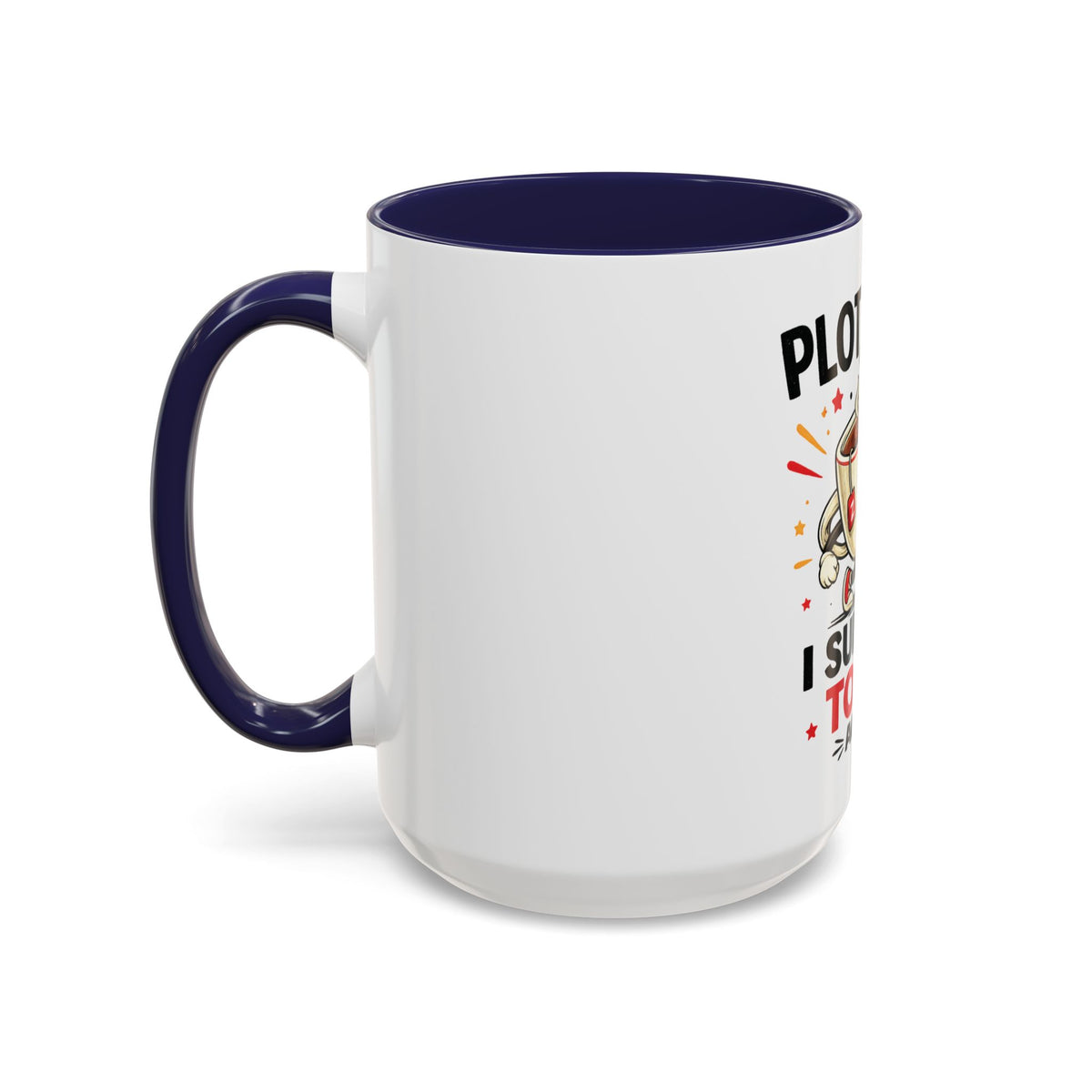 Coffee Mug — "Plot Twist: I Survived Today. Again." Novelty Ceramic Accent Cup