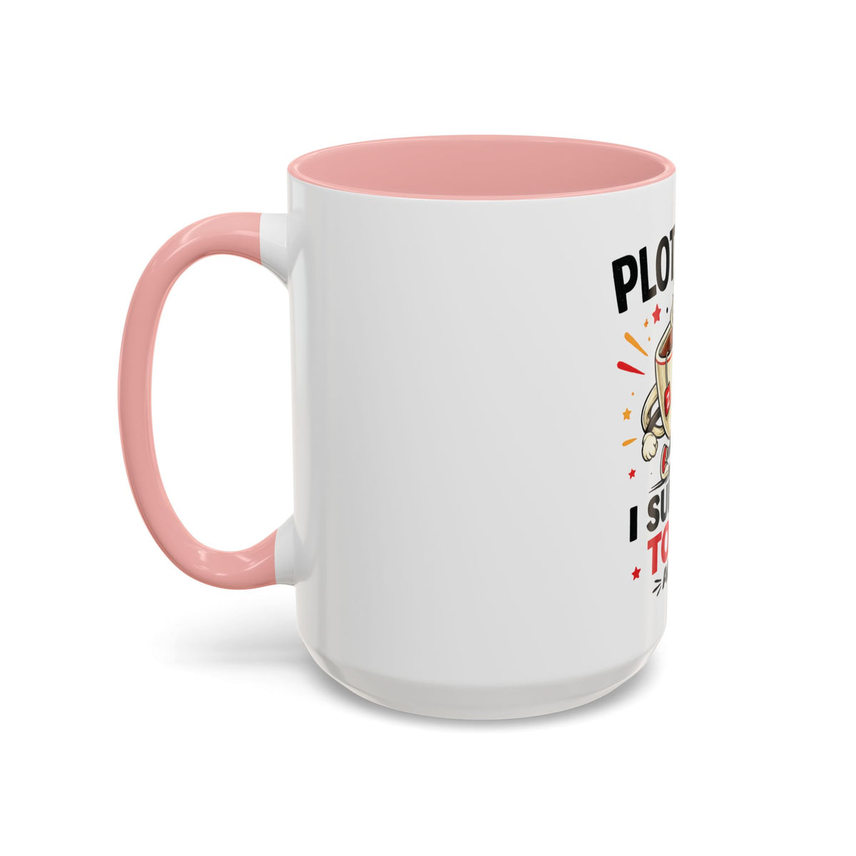 Coffee Mug — "Plot Twist: I Survived Today. Again." Novelty Ceramic Accent Cup