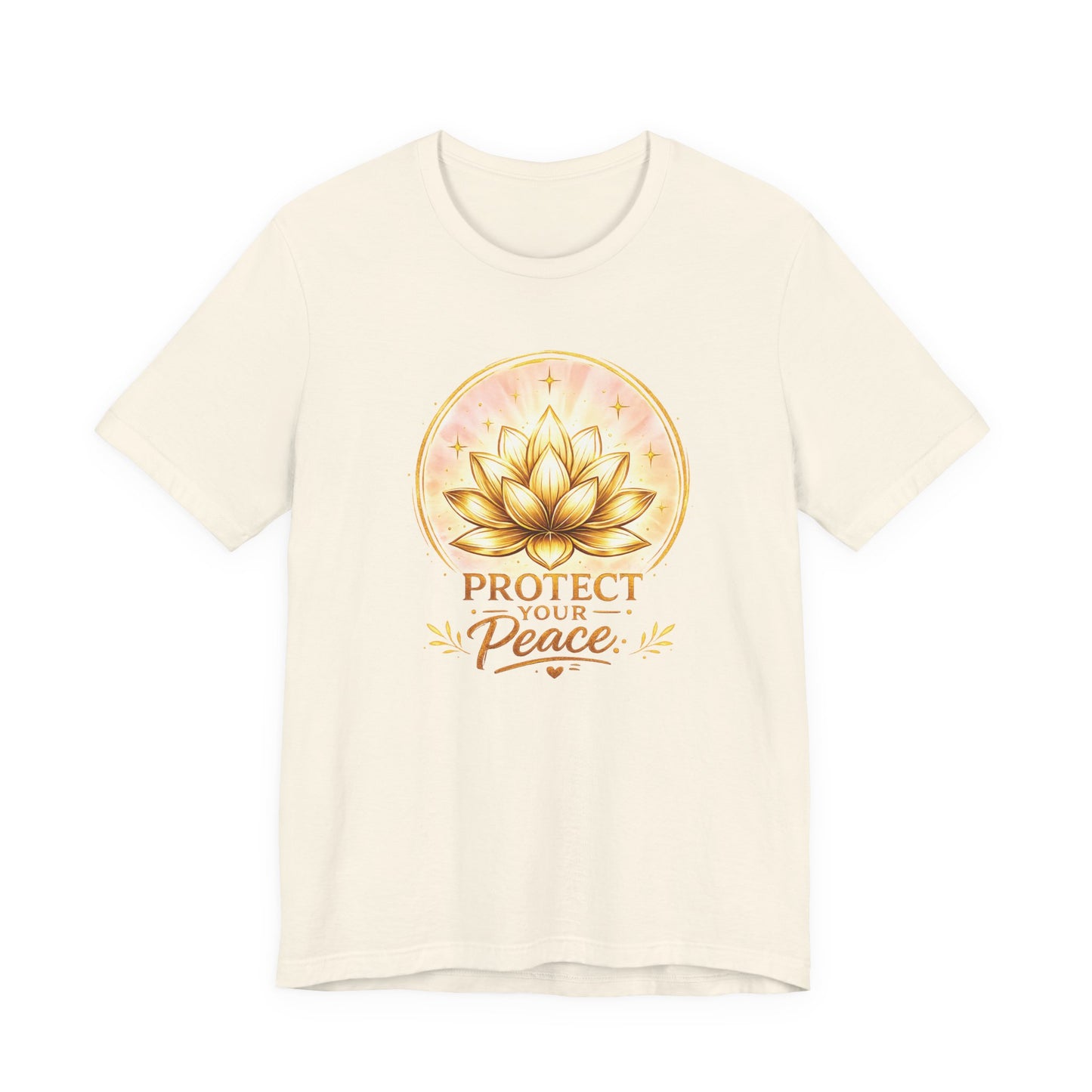 Graphic T-Shirt - Protect Your Peace Lotus Tee