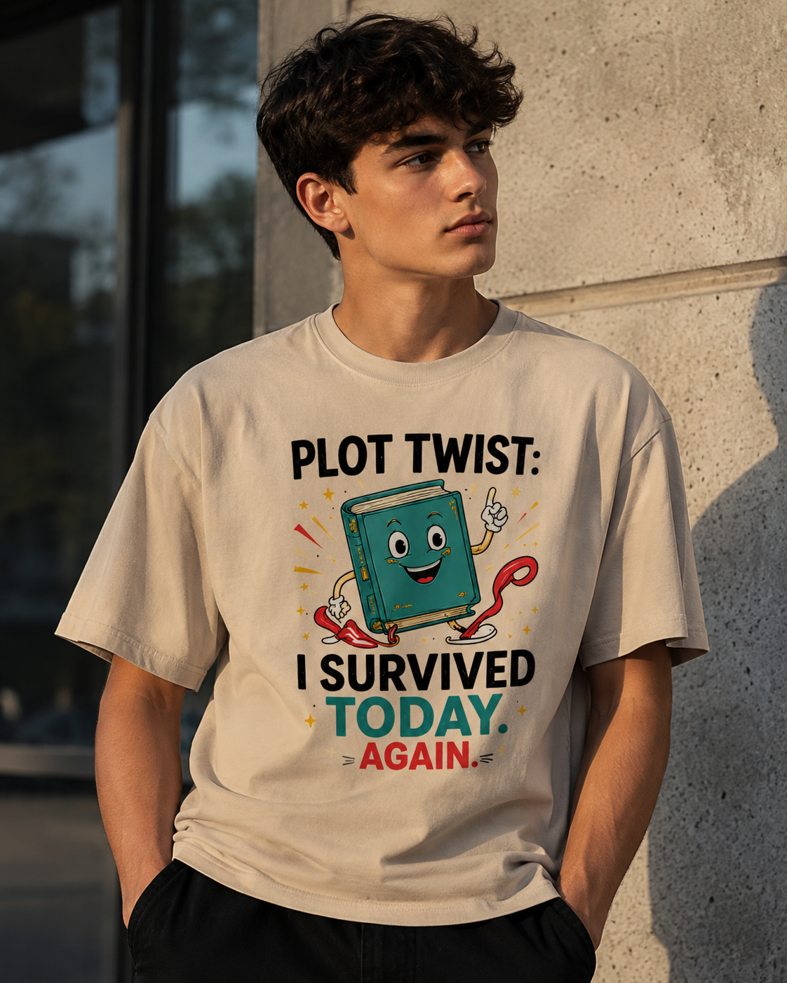 Graphic T-Shirts — Cute Book Lover Tee