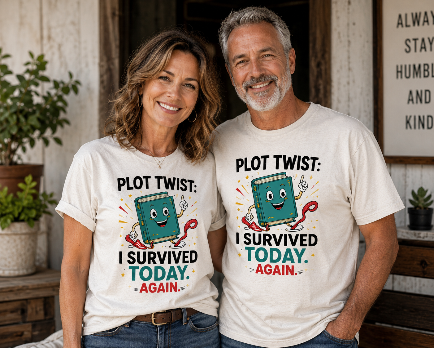 Graphic T-Shirts — Cute Book Lover Tee